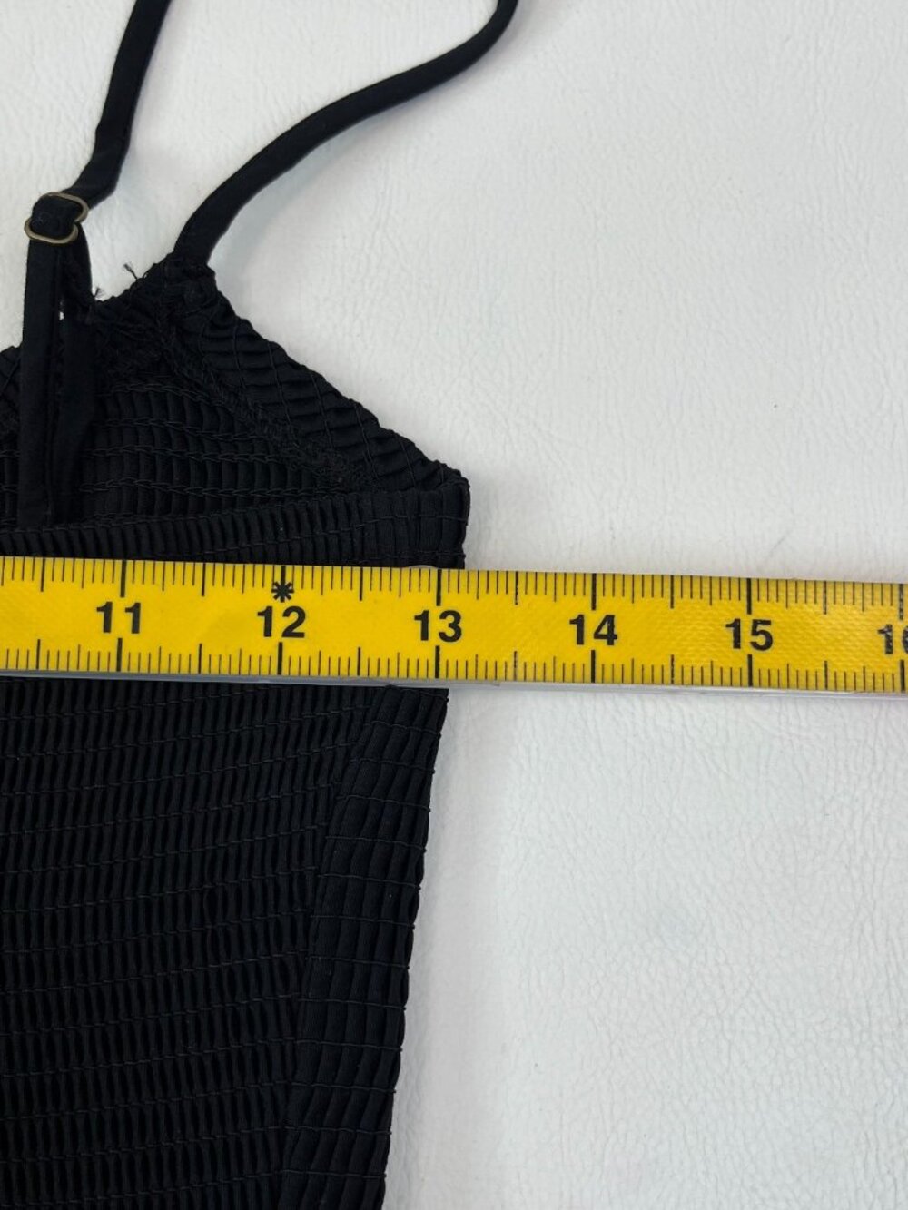 NWOT Farm Rio Cotton Black Sleeveless Midi Dress Size L - Picture 10 of 12